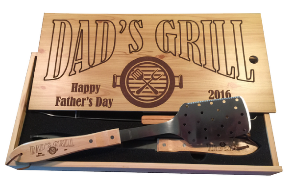 Custom Engraved BBQ Barbecue Tool Set
