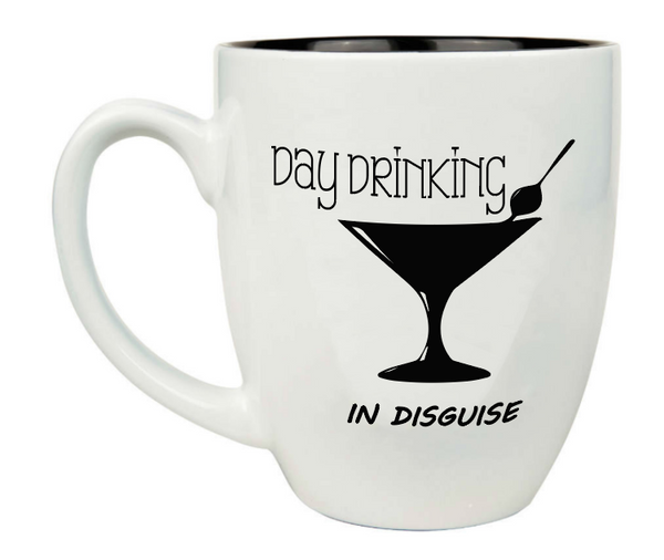 Custom Engraved Large Coffee Mug - White